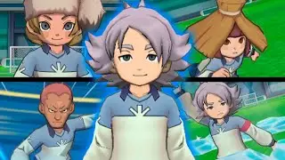 Hakuren (classic) | All Special Techniques | Inazuma eleven 3DS