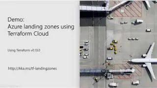 Azure landing zones on Hashicorp Terraform Cloud