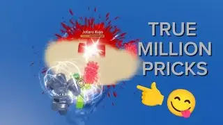 [YBA] Kill every bosses with MILLION PRICKS  BUG