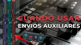 WHERE and WHEN to use AUXILIARY SENDS (PRE-FADER and POST FADER)
