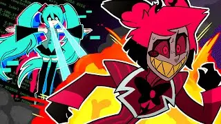 Fusing MIKU with Tumblr Sexymen.