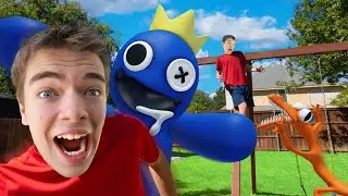 Rainbow Friends Won’t Leave! Not Friendly!