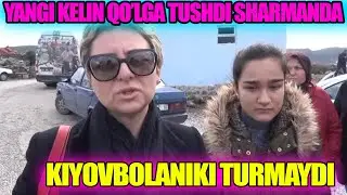 ЭРИНИ ЖИНСИЙ АЛОКАСИДАН ТЎЙГАН КЕЛИН ПОЛВИНГА БОРИБ ШАРМАНДА БЎЛДИ