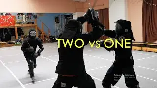 LONGSWORD SPARRING - TWO vs ONE