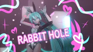 【﻿MMD】Rabbit Hole / ラビットホール『YYB Bunny Hatsune Miku』【2K 60FPS】