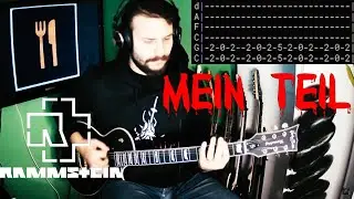 Rammstein - Mein Teil |Guitar Cover| |Tab|