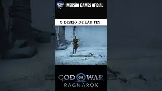 GOD OF WAR RAGNAROK - O DESEJO DE LAU FEY #shorts
