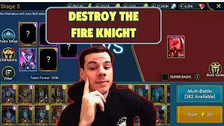 Teams You Need To Build For Hard Fire Knight Stage 5! | Raid Shadow Legends
