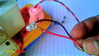 What Will Happen When Small LED Connect 220 AC Supply - क्या ये जलेगा - Can It Glow | Sparkboom