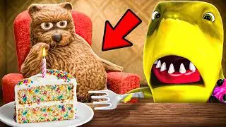 I CAN’T REACH THE CAKE!!!!!!