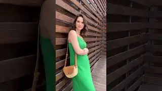 summer green dress