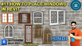 #11 How to Place Windows in Revit II Revit 2023 Tutorials for beginners #bim #revitarchitecture