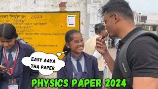 MP Board Physics paper students review 🔥/ kaha se aaya tha paper?