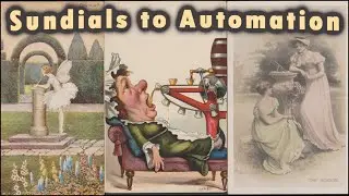From Sundials to Automation: Vintage Postcards