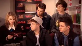 Backstage with TalkTalk: Union J in the TalkTalk VIP Room!