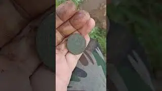 Это точно монетка😄 #metaldetecting #поисксметаллоискателем #коп #металлоискатель #coin