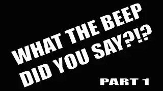 What The Beep Did You Say? Sixx Daze #shorts #shortsvideo #funny #laugh