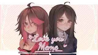 Love you || MEME || Ft.Me and My Gf @Uhhhidkwhatmynameshouldbe  || Christmas special❤️