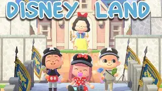DISNEYLAND TOUR ✦ 5 STAR ISLAND ✦ ANIMAL CROSSING NEW HORIZONS