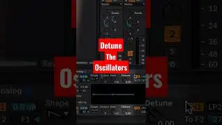 Sound design hack YOU HAVE TO KNOW 🤘😎 make your synth patch sound Massive! 