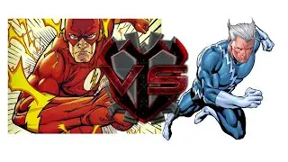 The Flash VS QuickSilver (Sprite Battle)