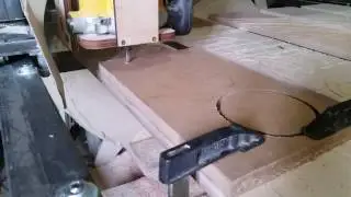 CNC cutting MDF 1