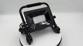 Warom 50W LED Portable Work Light IP65 6500K Black 110D