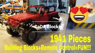 Building Blocks Off Road Car | CaDA Bricks C61006W