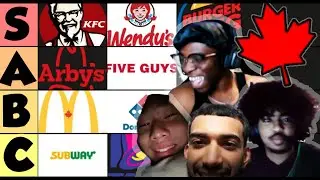 ULTIMATE FAST FOOD TIER  LIST (ranked by 4 fat mfs)