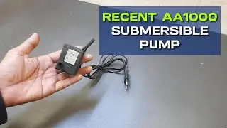 Recent AA1000 Mini Submersible Pump - Extremely quiet operation and suitable for fresh and sea water