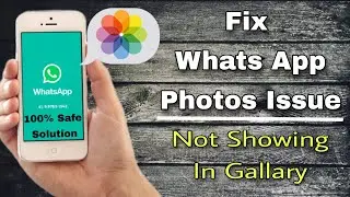 How To Fix Whats App Images Not Shown on Phone Gallary In I Phone and Android Phone