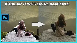 Photoshop match colors / easy photomontage with Photoshop cc 2022