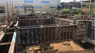 Крупно- и мелкощитовая опалубка Альфа-Монолит для фундамента/