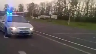 Погоня ДПС за Иж Юпитер 5