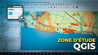 COMMENT REPERER ET EXTRAIRE UNE ZONE D'ETUDE SUR QGIS