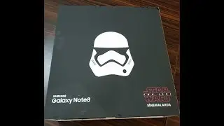 SAMSUNG GALAXY NOTE 8 STAR WARS KUTU AÇILIMI / UNBOXING