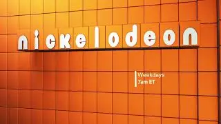 Nickelodeon Logo Heads up 3D Text Animation Cinema 4d C4D and After Effect VFX Motion Graphic Design