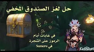 قنشن امباكت Sumeruحل لغز الصندوق المخفي في غابات أبام الرموزHidden luxury chest in Apam Woods Sumeru