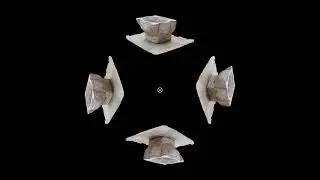 Stone bath basin #archeology #3d #heritage #hologram #stone