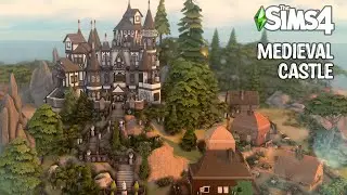 MEDIEVAL CASTLE (NO CC) | The Sims 4 | Stop Motion | Palakoslip