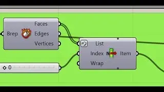 Rhino Grasshopper List Item component quick tip