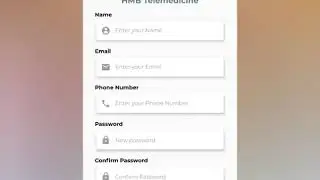 LOGIN REGISTRATION UI DESIGN IN FLUTTER (SOURCECODE)