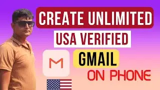How To Create USA Verified Gmail Account From Bangladesh || Open Unlimited US Gmail Account On Phone