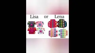 Lisa Or Lena LATEST POP IT🤑🤑 #shorts #lisaorlenapopit #popit #blackpink