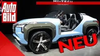 Mitsubishi MI-TECH Concept (2019): Studie - Turbine - Plug-in-Hybrid
