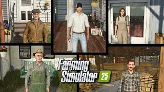 🔥Farming Simulator 25 - 🧐 Wszystko o NPC-tach i 🔥Nowy Gameplay #fs25