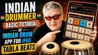 Indian Drummer - Basic Tutorial of Indian Drum App for iPad Tabla Beats