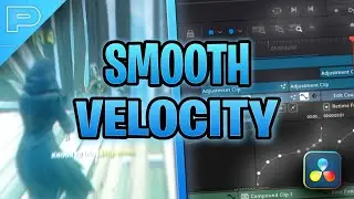 How to Make the SMOOTHEST Velocity in Davinci Resolve | #fortnitevfx #fortnitemontage