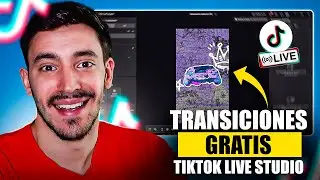 How to add transitions to TikTok Live Studio