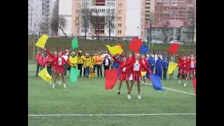 Спортивный танец с флагами